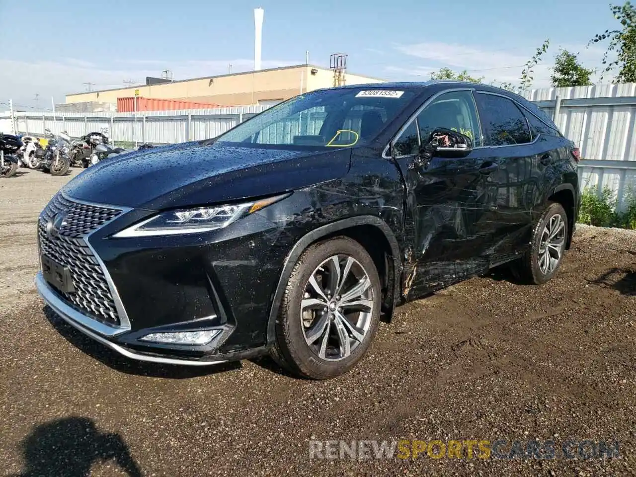 9 Фотография поврежденного автомобиля 2T2JZMDA9MC283638 LEXUS RX350 2021