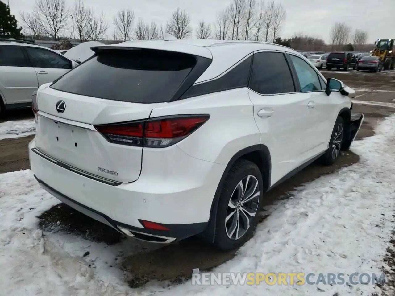 4 Фотография поврежденного автомобиля 2T2JZMDAXMC290047 LEXUS RX350 2021