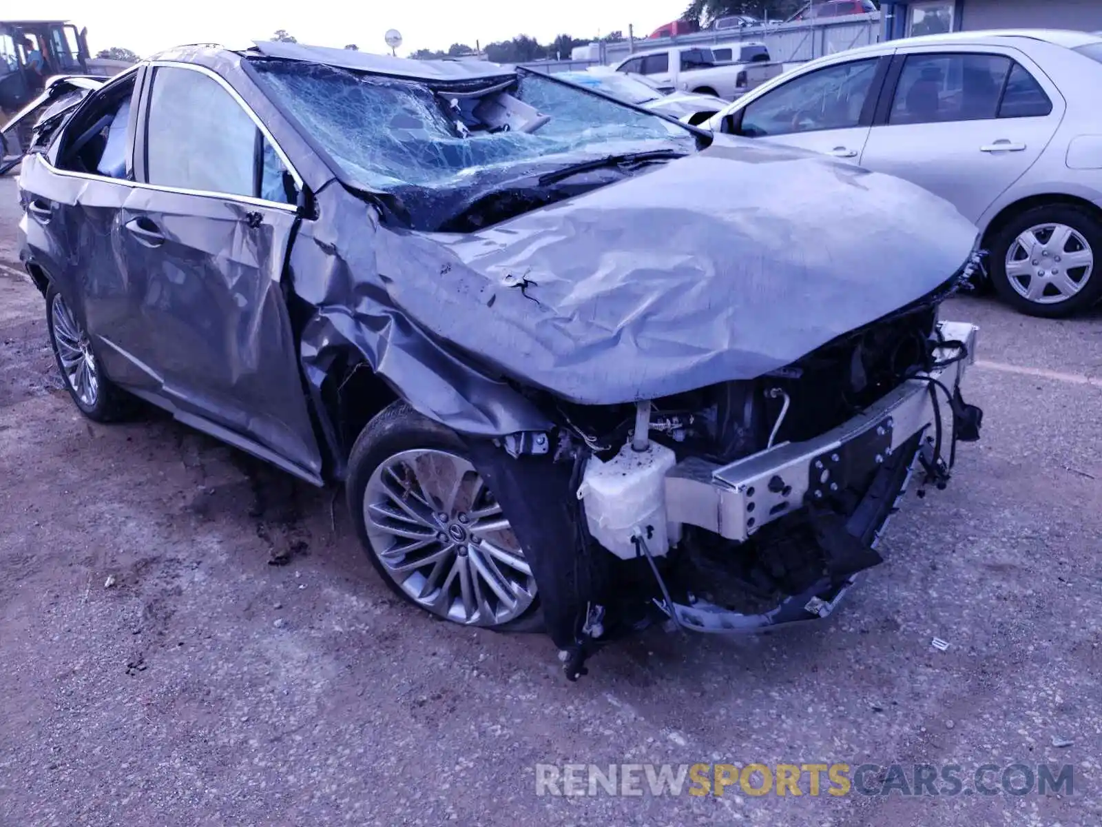 9 Photograph of a damaged car 2T2JZMDAXMC296544 LEXUS RX350 2021