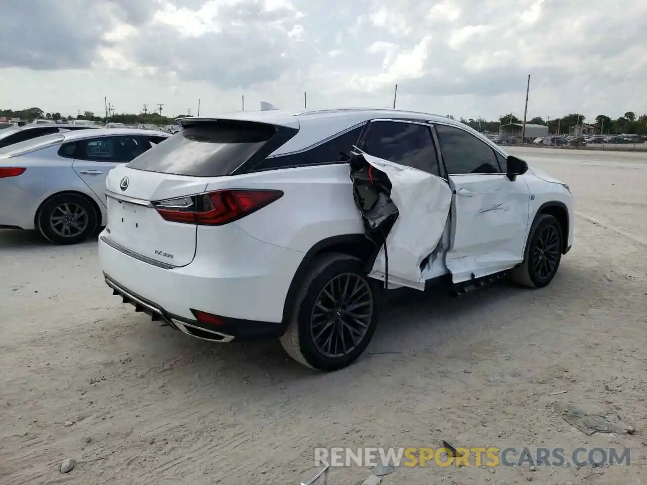 4 Photograph of a damaged car 2T2SZMAA6MC205164 LEXUS RX350 2021