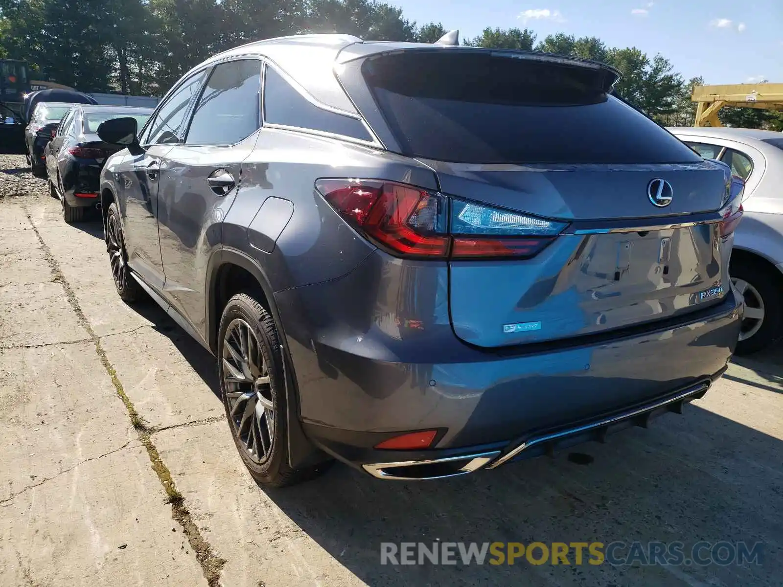 3 Photograph of a damaged car 2T2SZMDA0MC275254 LEXUS RX350 2021