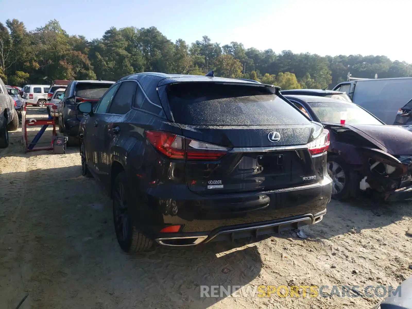 3 Фотография поврежденного автомобиля 2T2SZMDA0MC287310 LEXUS RX350 2021