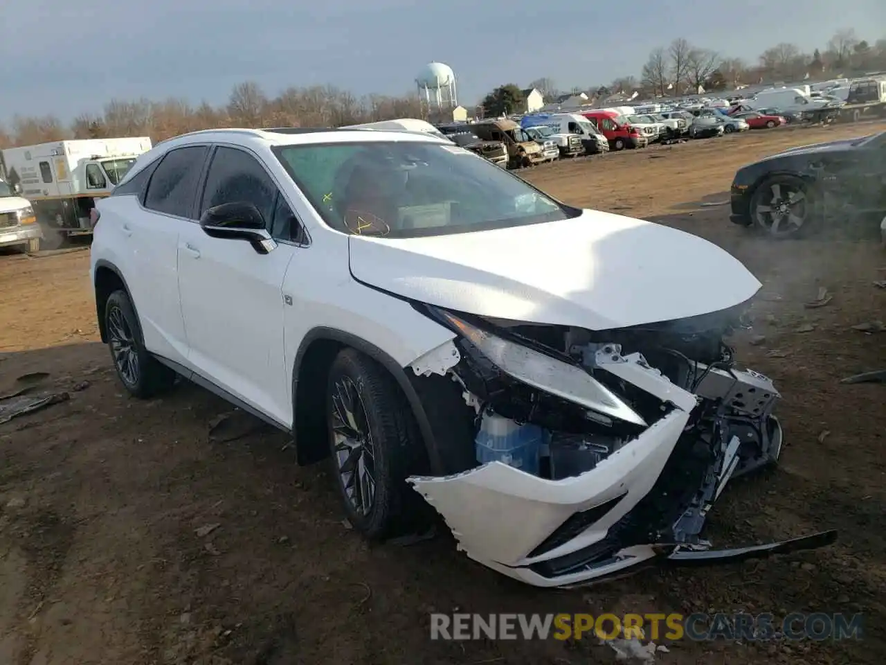 1 Photograph of a damaged car 2T2SZMDA3MC302611 LEXUS RX350 2021