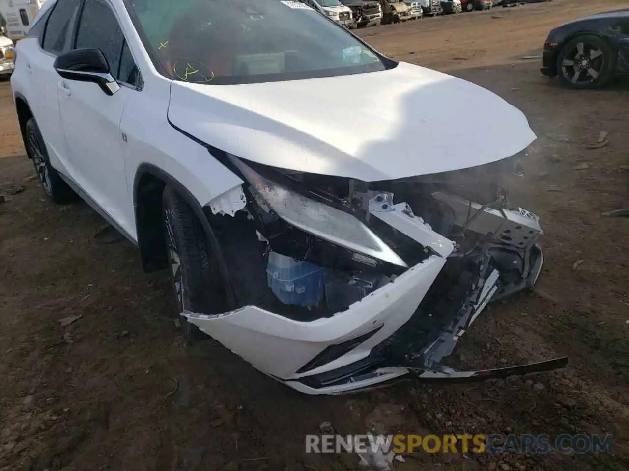 9 Photograph of a damaged car 2T2SZMDA3MC302611 LEXUS RX350 2021