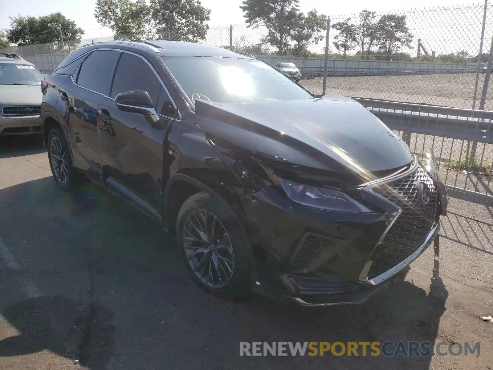 1 Photograph of a damaged car 2T2SZMDA6MC286033 LEXUS RX350 2021