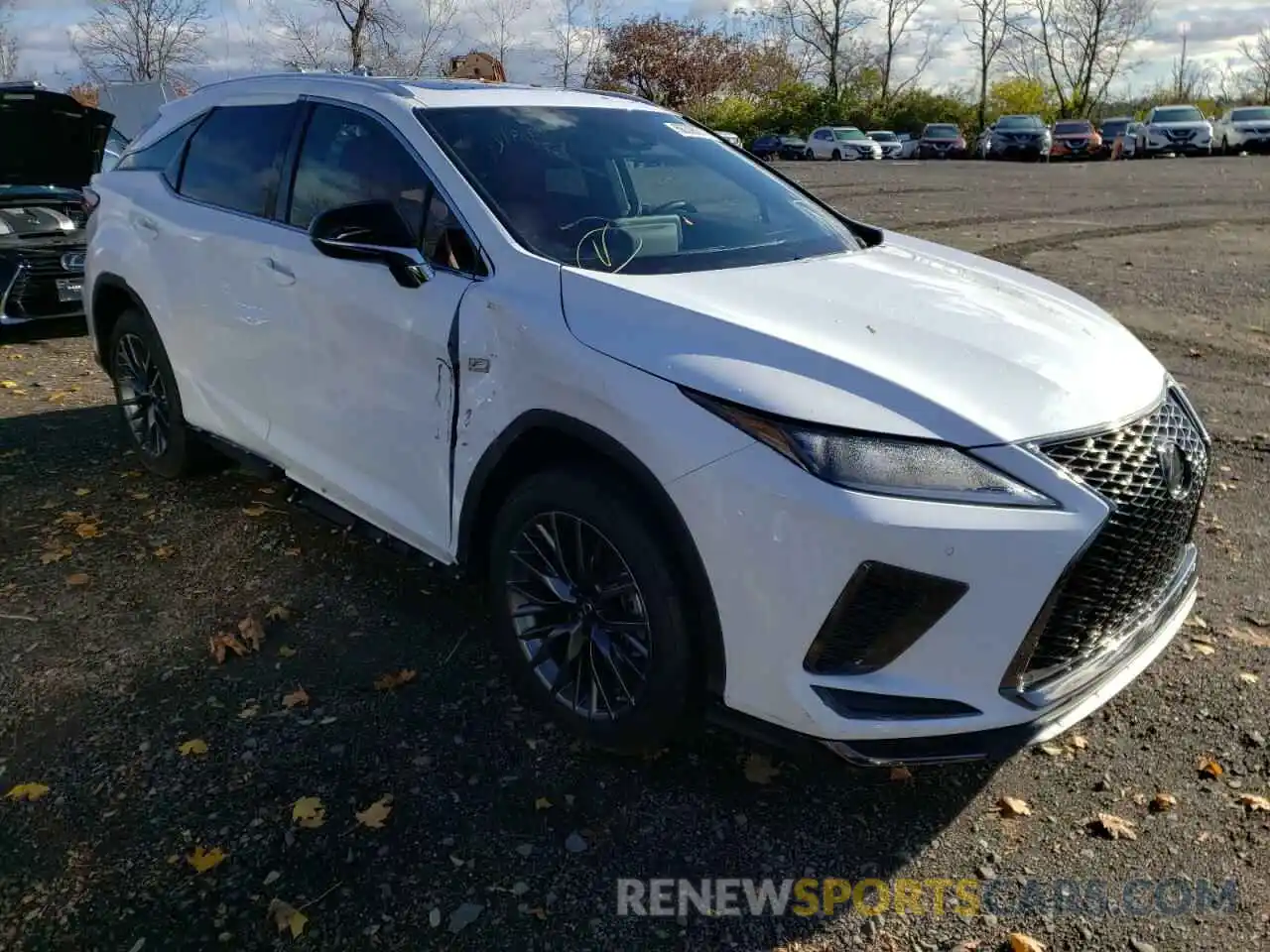 1 Photograph of a damaged car 2T2SZMDA6MC303736 LEXUS RX350 2021