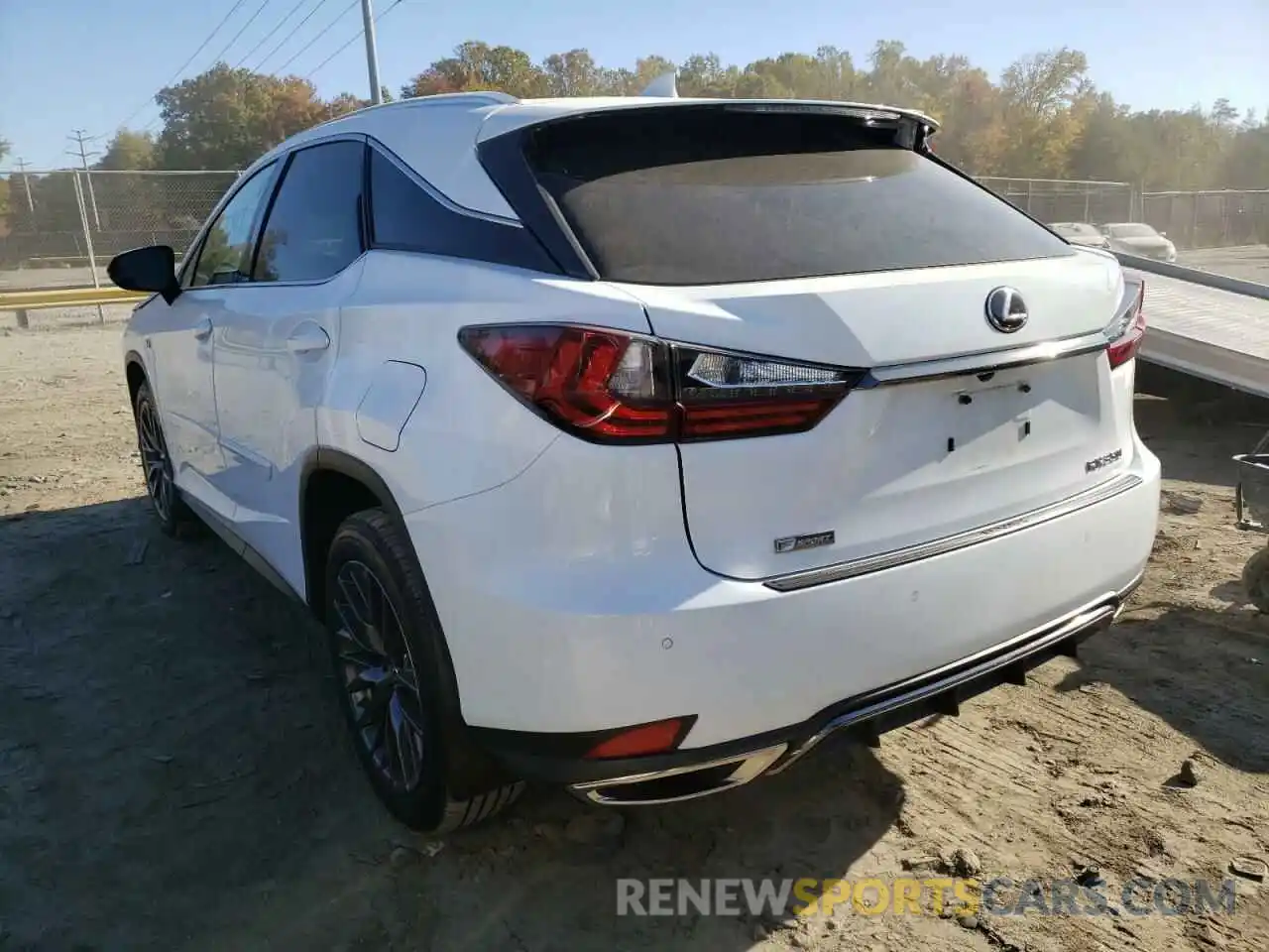 3 Photograph of a damaged car 2T2SZMDA8MC279228 LEXUS RX350 2021