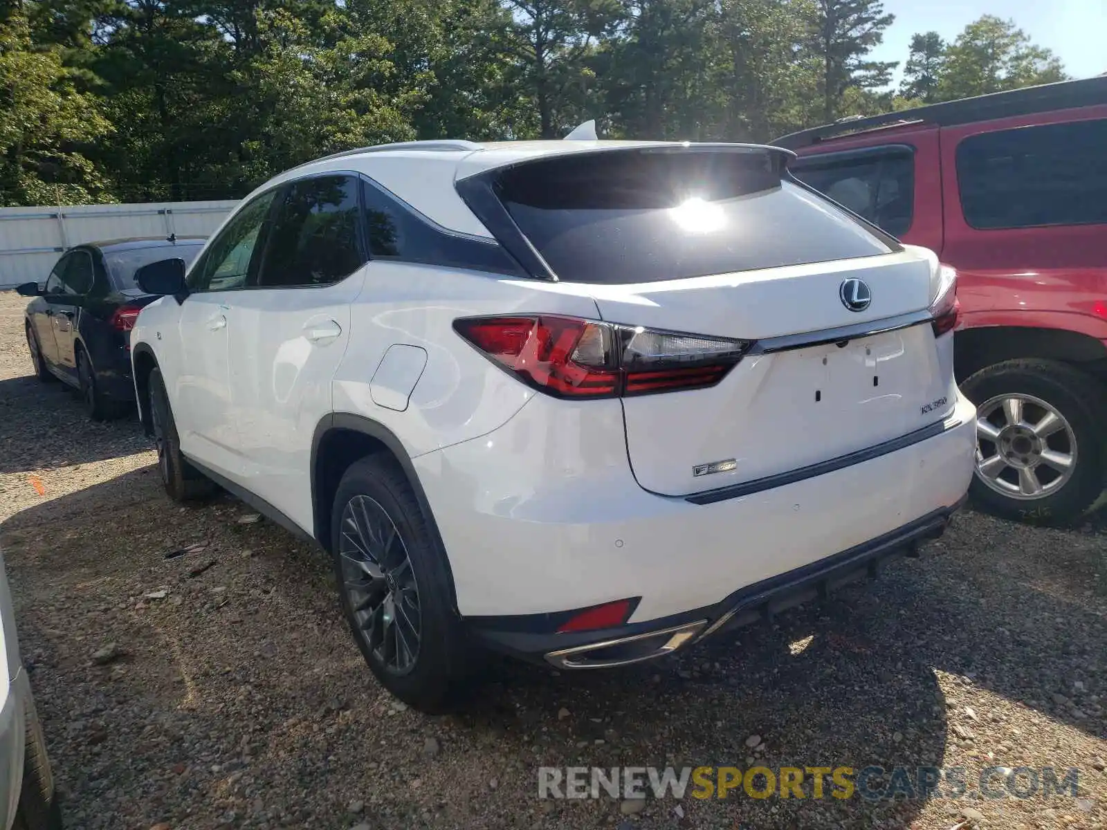 3 Photograph of a damaged car 2T2SZMDA8MC303155 LEXUS RX350 2021