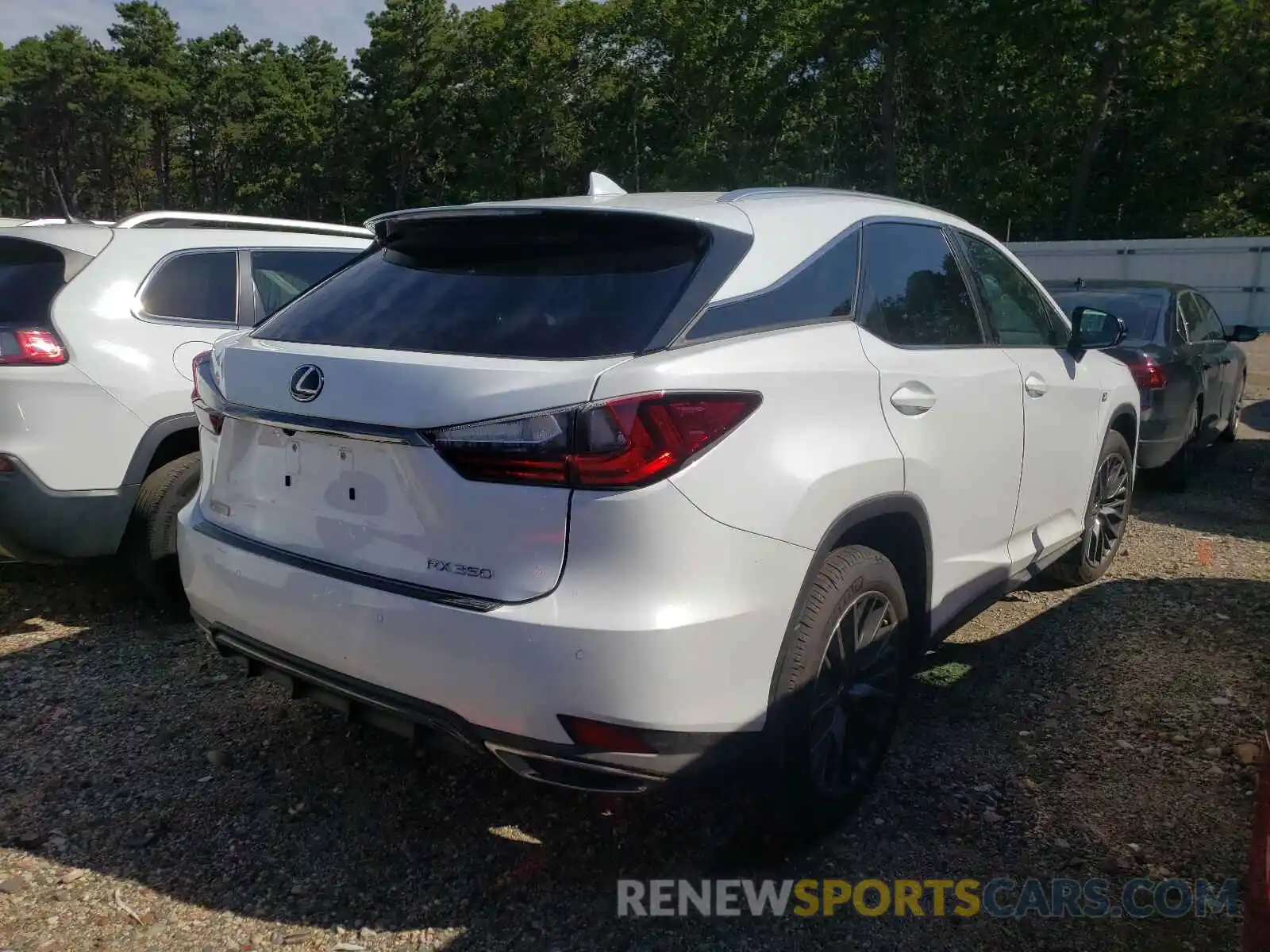 4 Photograph of a damaged car 2T2SZMDA8MC303155 LEXUS RX350 2021