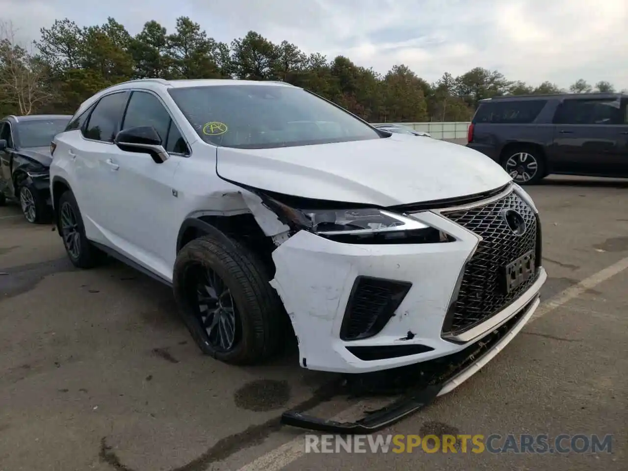 1 Photograph of a damaged car 2T2SZMDA9MC260204 LEXUS RX350 2021