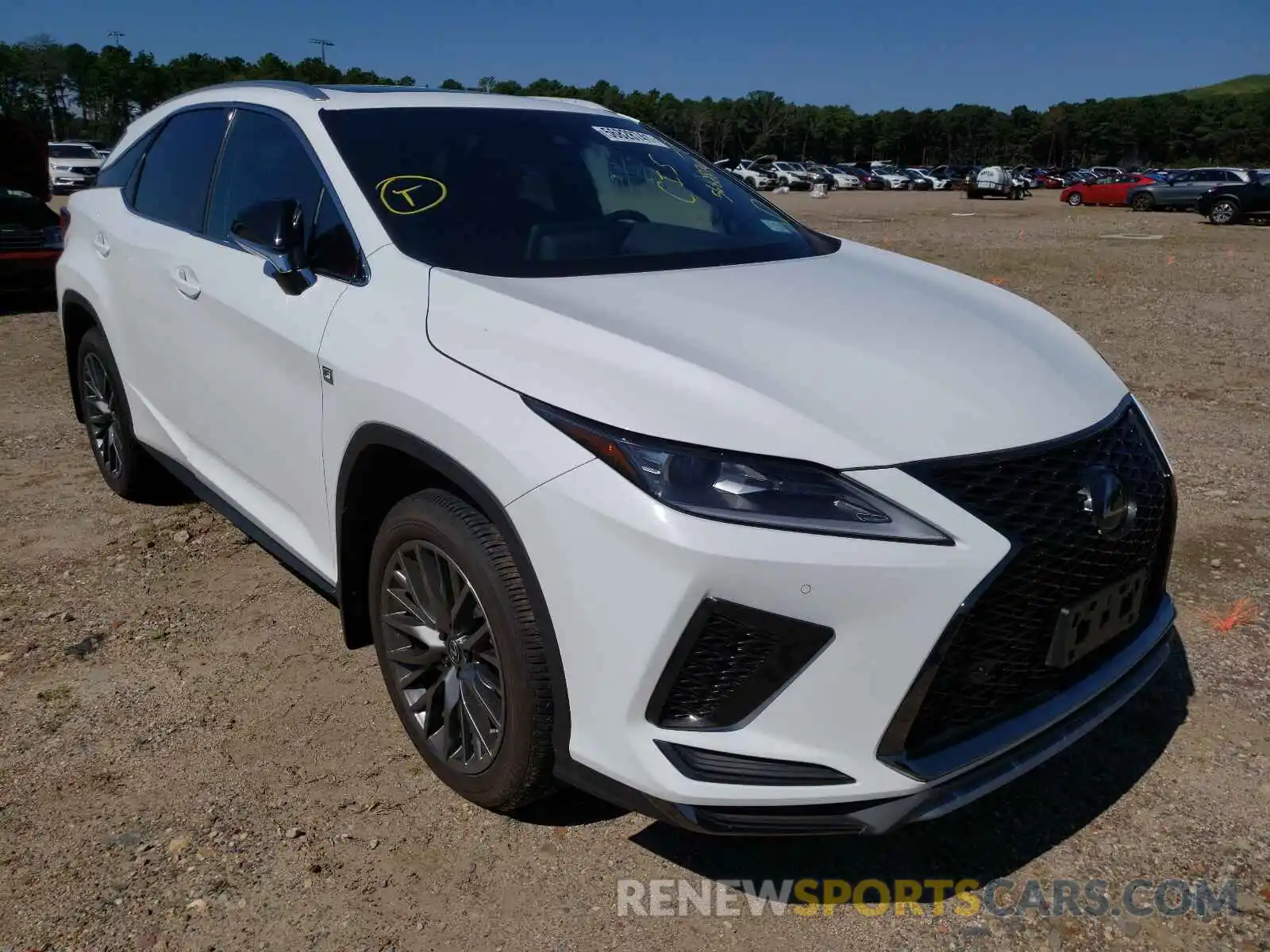 1 Photograph of a damaged car 2T2SZMDA9MC297592 LEXUS RX350 2021