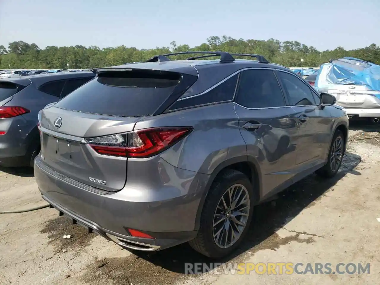 4 Фотография поврежденного автомобиля 2T2YZMDA0MC291951 LEXUS RX350 2021