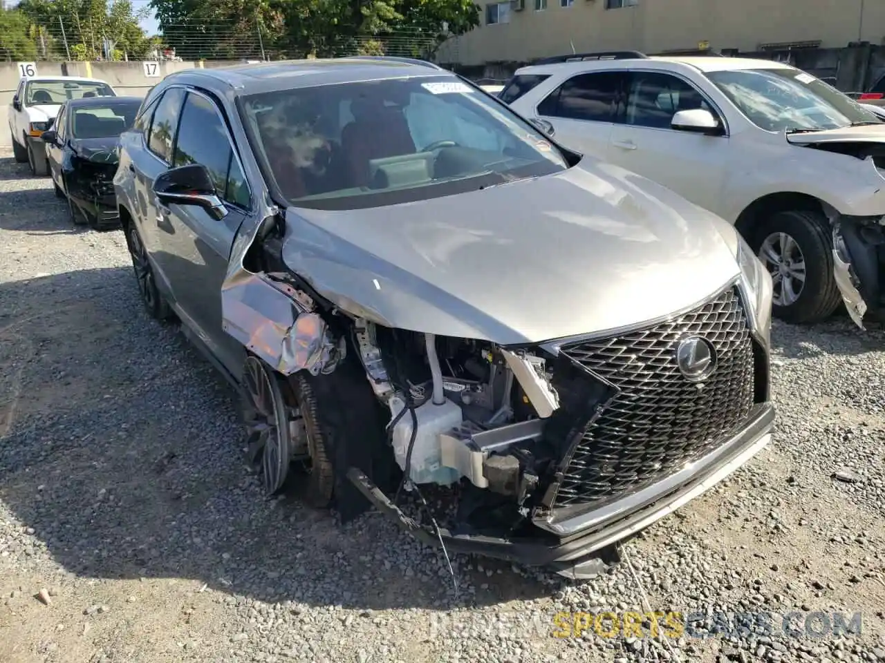 1 Photograph of a damaged car 2T2YZMDA2MC289280 LEXUS RX350 2021