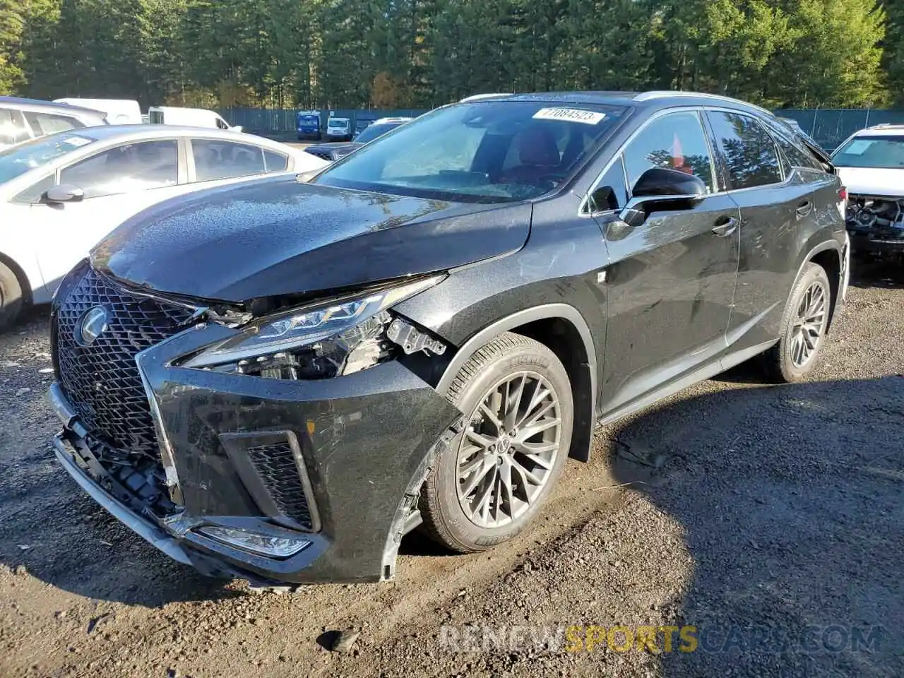 1 Photograph of a damaged car 2T2YZMDA2MC293247 LEXUS RX350 2021