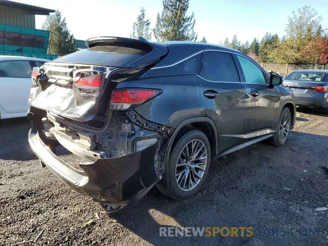 3 Photograph of a damaged car 2T2YZMDA2MC293247 LEXUS RX350 2021