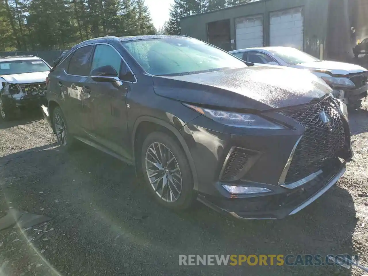 4 Photograph of a damaged car 2T2YZMDA2MC293247 LEXUS RX350 2021