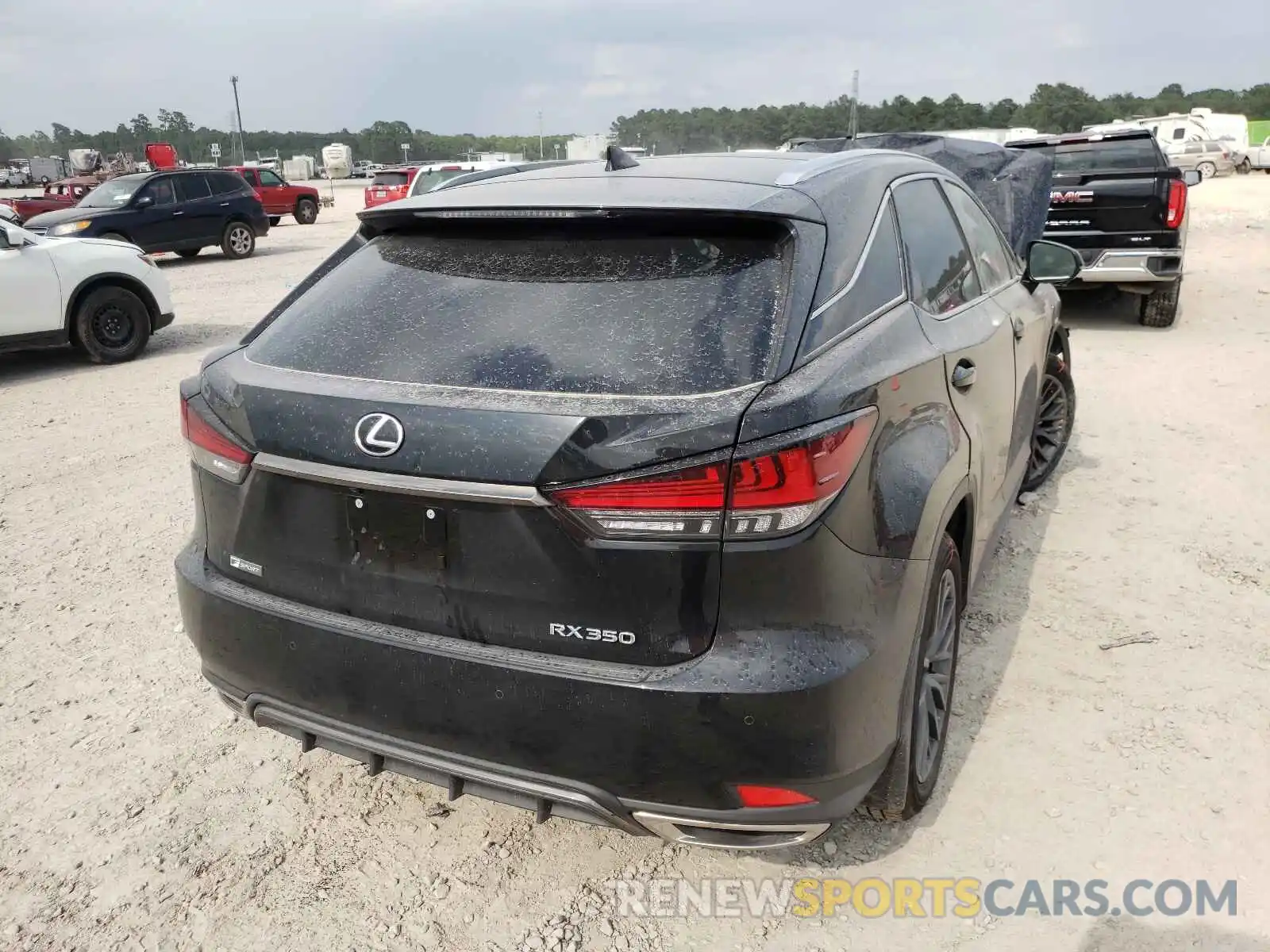 4 Photograph of a damaged car 2T2YZMDA2MC297511 LEXUS RX350 2021