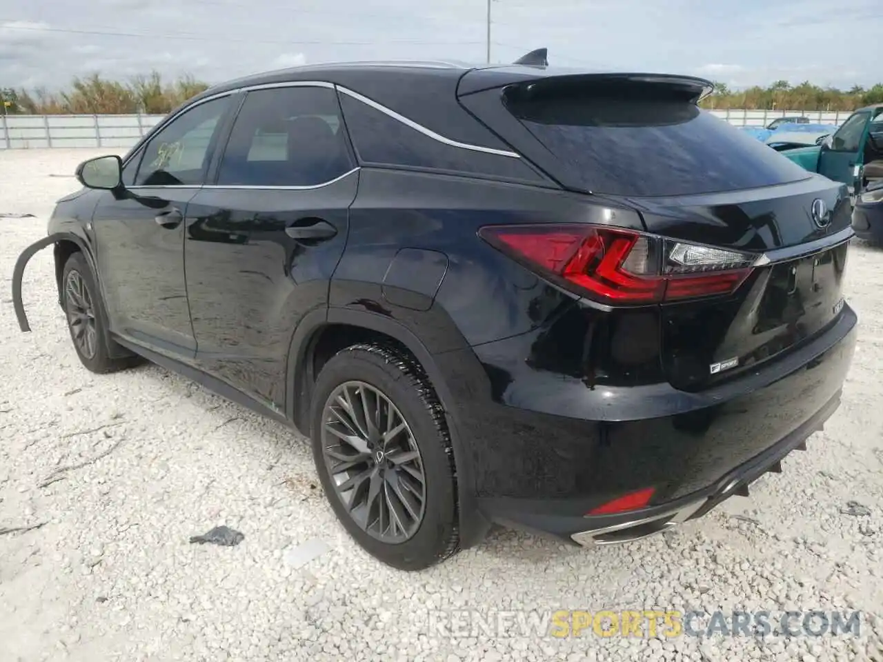 3 Фотография поврежденного автомобиля 2T2YZMDA2MC303629 LEXUS RX350 2021