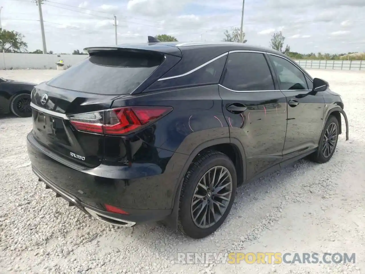 4 Photograph of a damaged car 2T2YZMDA2MC303629 LEXUS RX350 2021