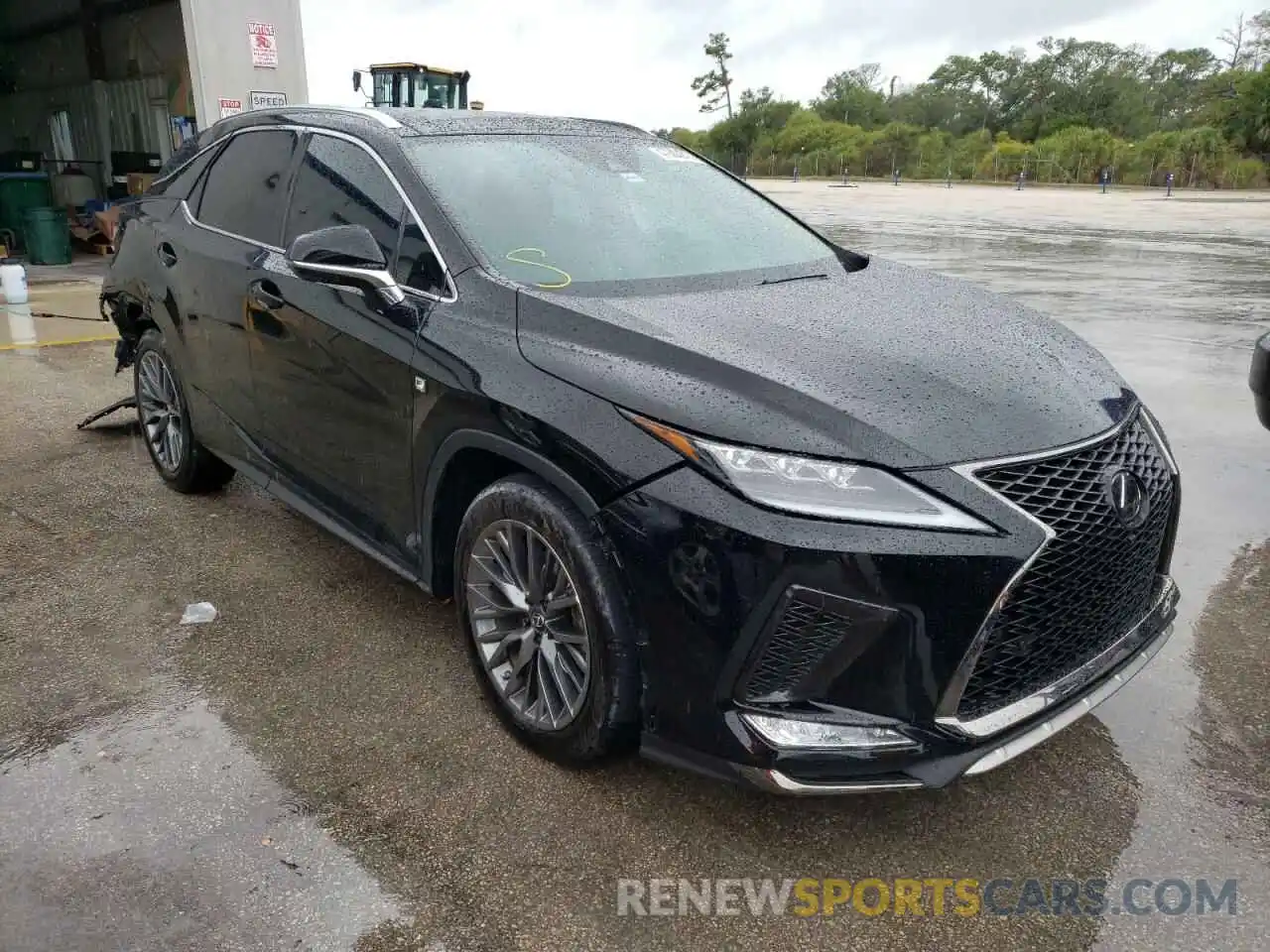 1 Photograph of a damaged car 2T2YZMDA3MC276506 LEXUS RX350 2021