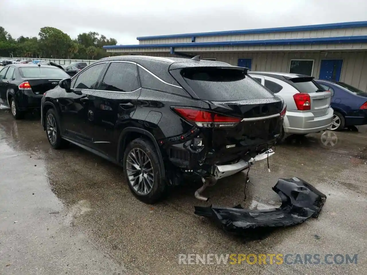 3 Фотография поврежденного автомобиля 2T2YZMDA3MC276506 LEXUS RX350 2021