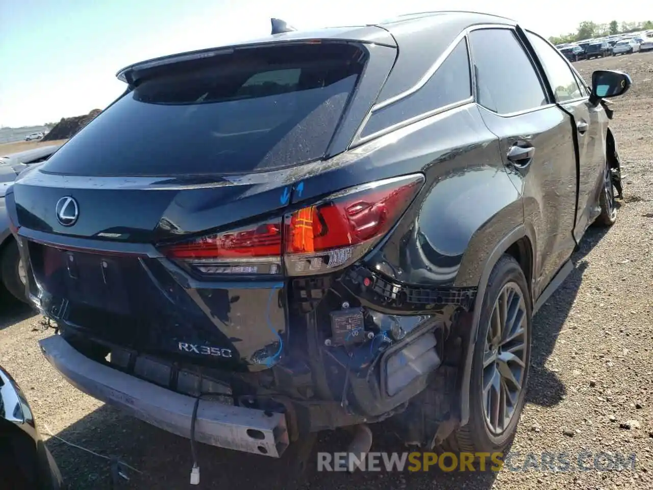 4 Photograph of a damaged car 2T2YZMDA3MC293936 LEXUS RX350 2021