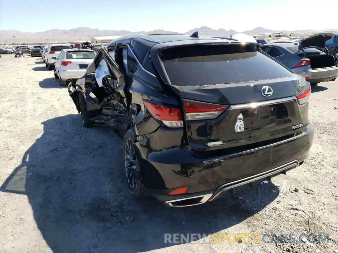 3 Photograph of a damaged car 2T2YZMDA5MC265426 LEXUS RX350 2021