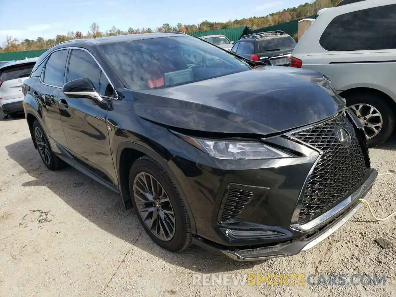 1 Photograph of a damaged car 2T2YZMDA5MC274465 LEXUS RX350 2021