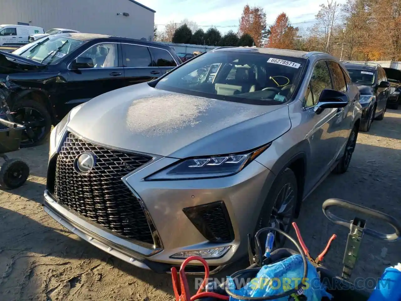 2 Photograph of a damaged car 2T2YZMDA5MC284042 LEXUS RX350 2021