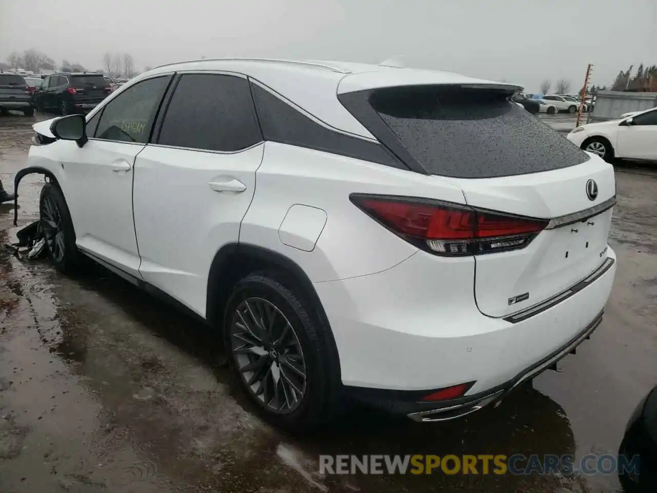 3 Фотография поврежденного автомобиля 2T2YZMDA5MC294697 LEXUS RX350 2021