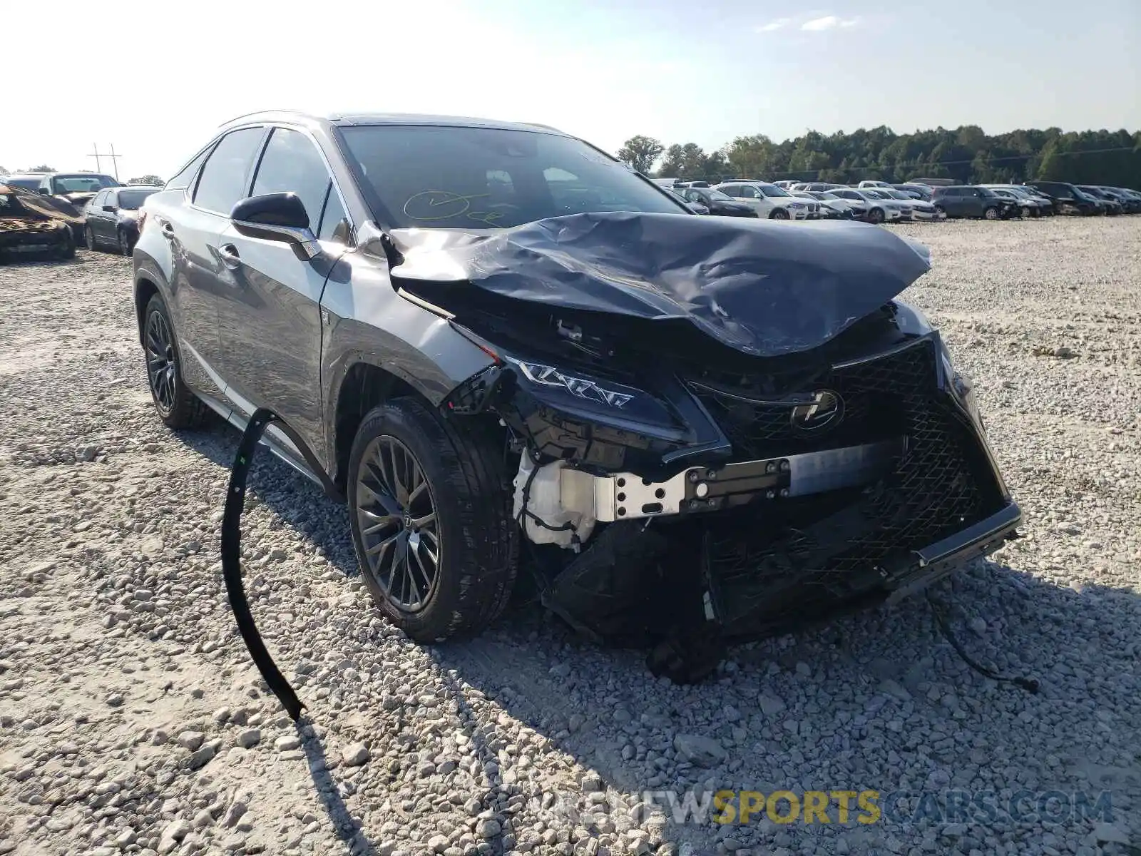 1 Photograph of a damaged car 2T2YZMDA6MC270926 LEXUS RX350 2021