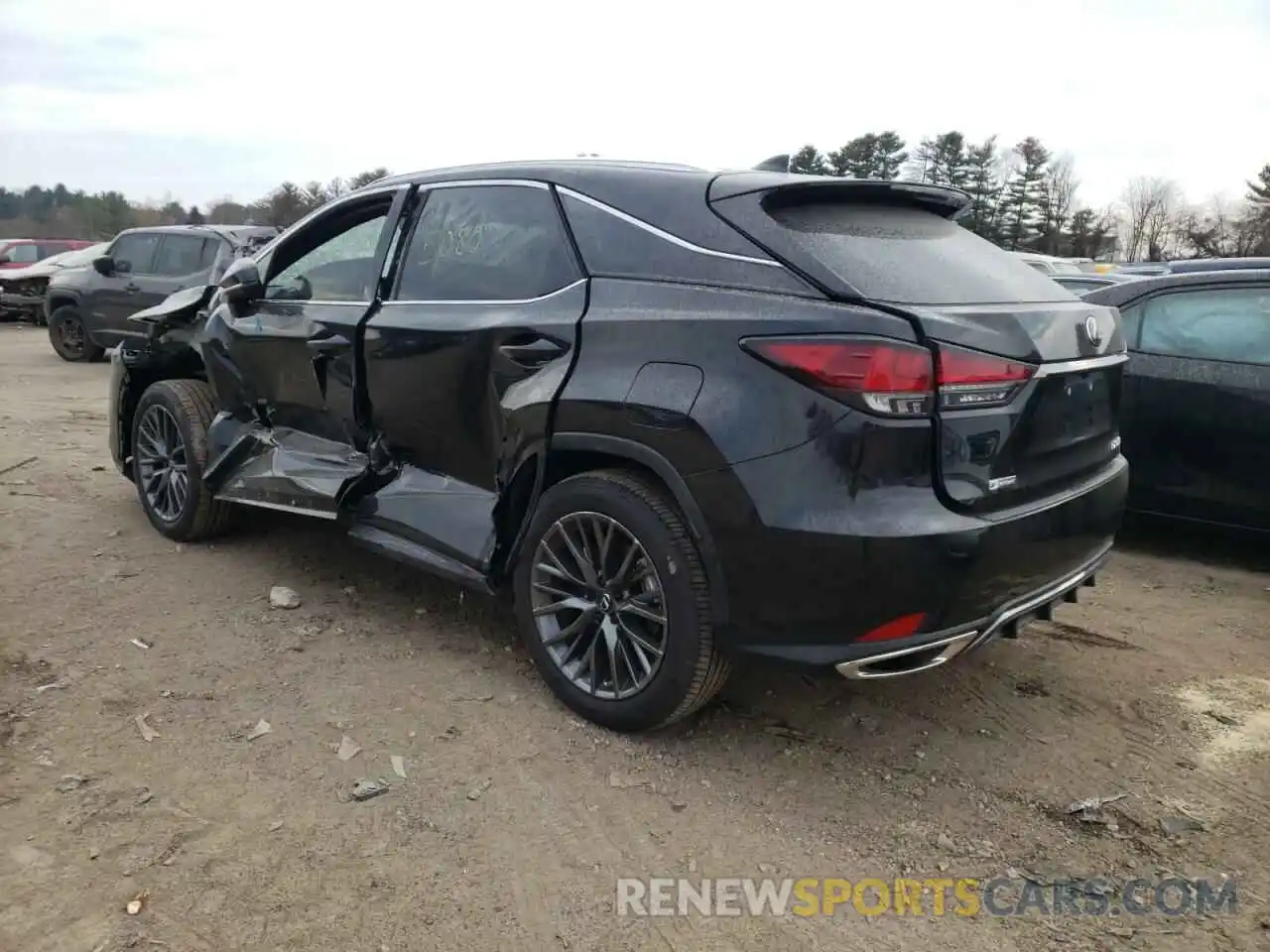 3 Фотография поврежденного автомобиля 2T2YZMDA6MC289251 LEXUS RX350 2021