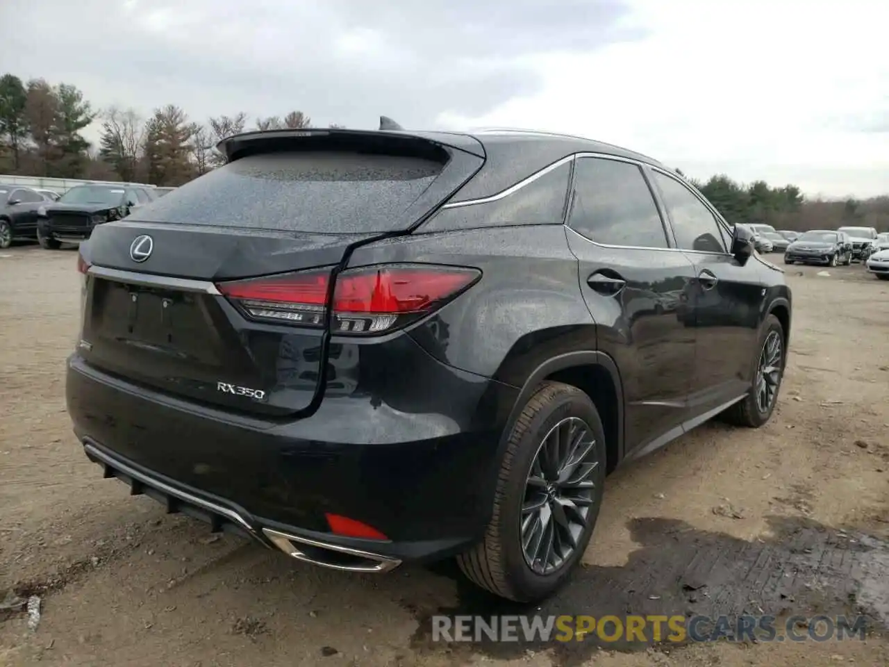 4 Фотография поврежденного автомобиля 2T2YZMDA6MC289251 LEXUS RX350 2021