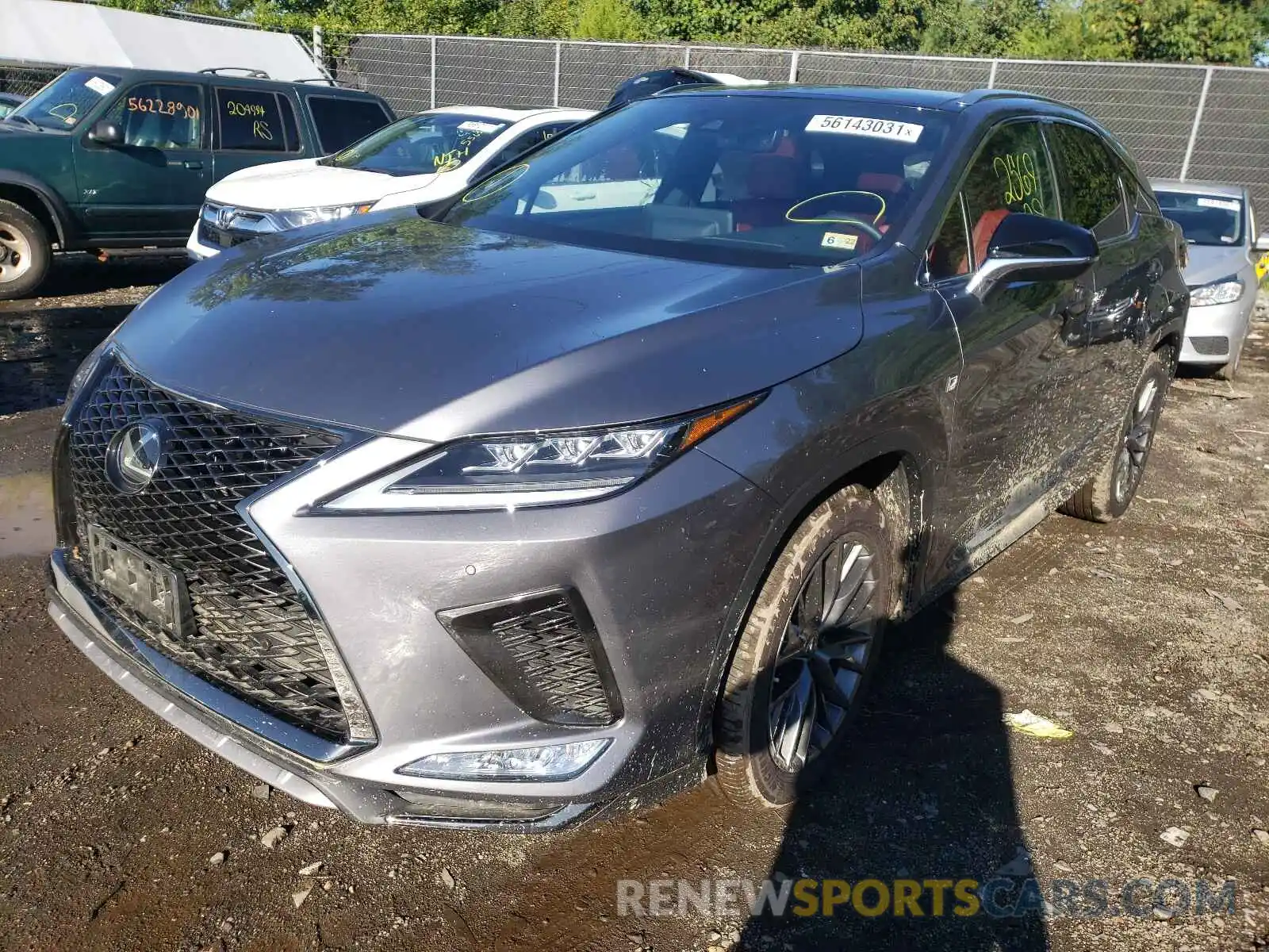 2 Photograph of a damaged car 2T2YZMDA6MC300152 LEXUS RX350 2021