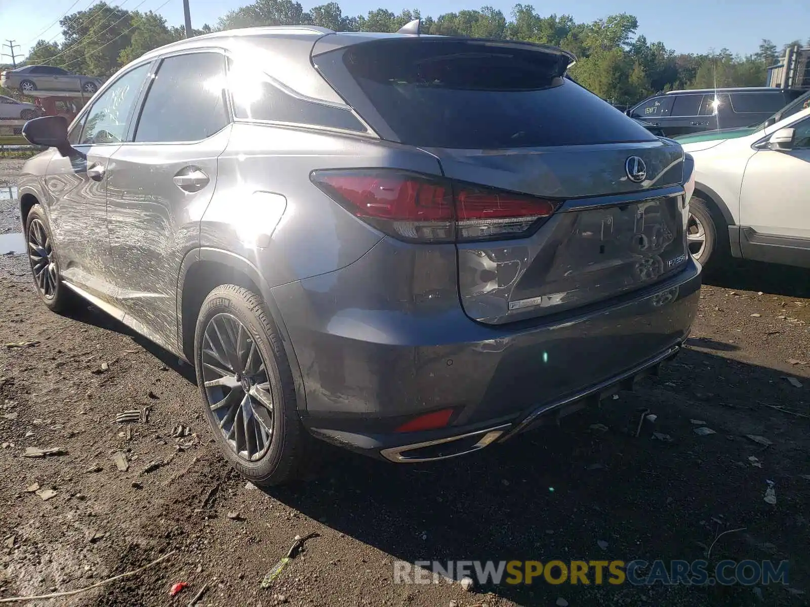 3 Photograph of a damaged car 2T2YZMDA6MC300152 LEXUS RX350 2021