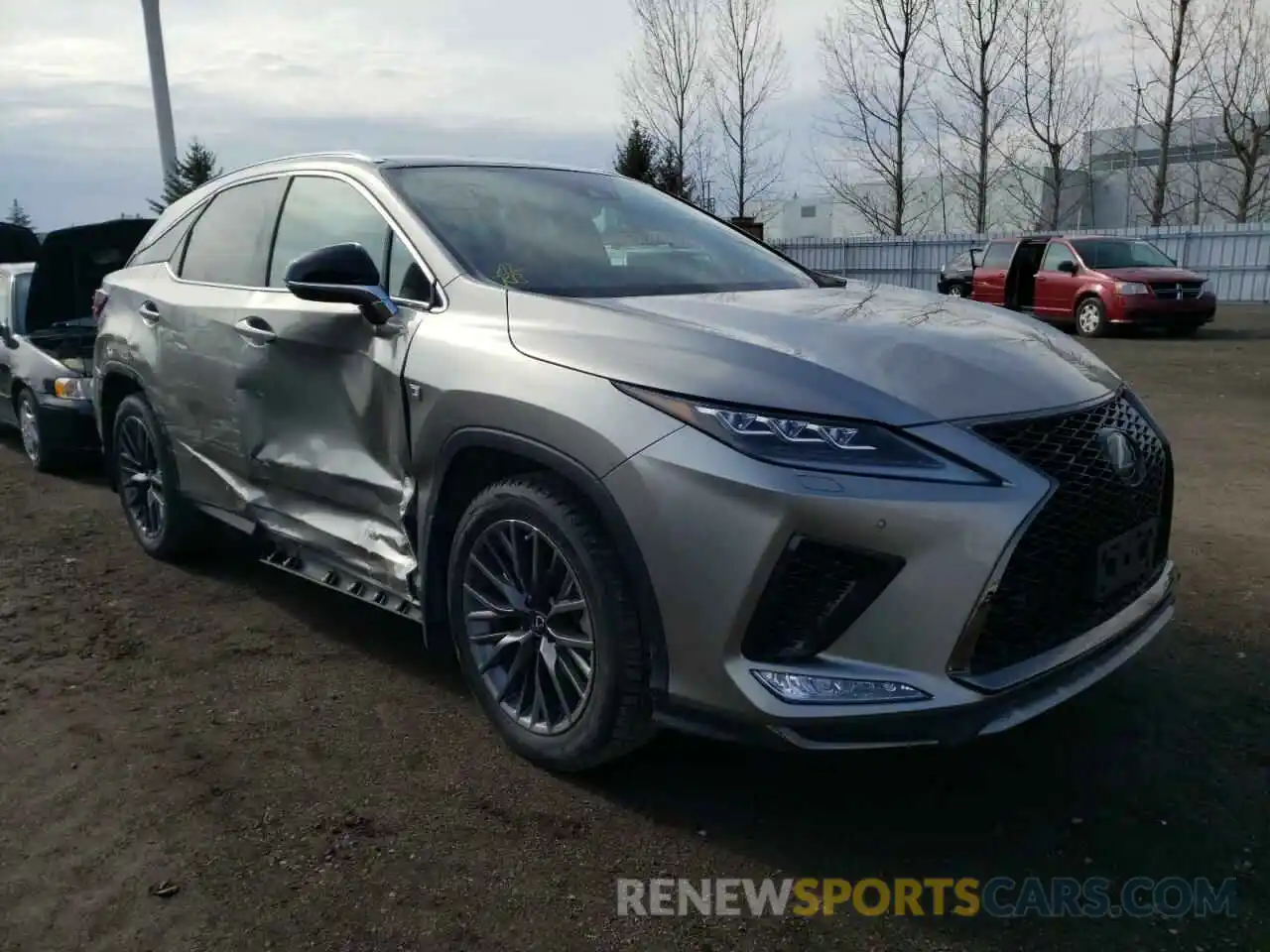 1 Фотография поврежденного автомобиля 2T2YZMDA7MC303917 LEXUS RX350 2021