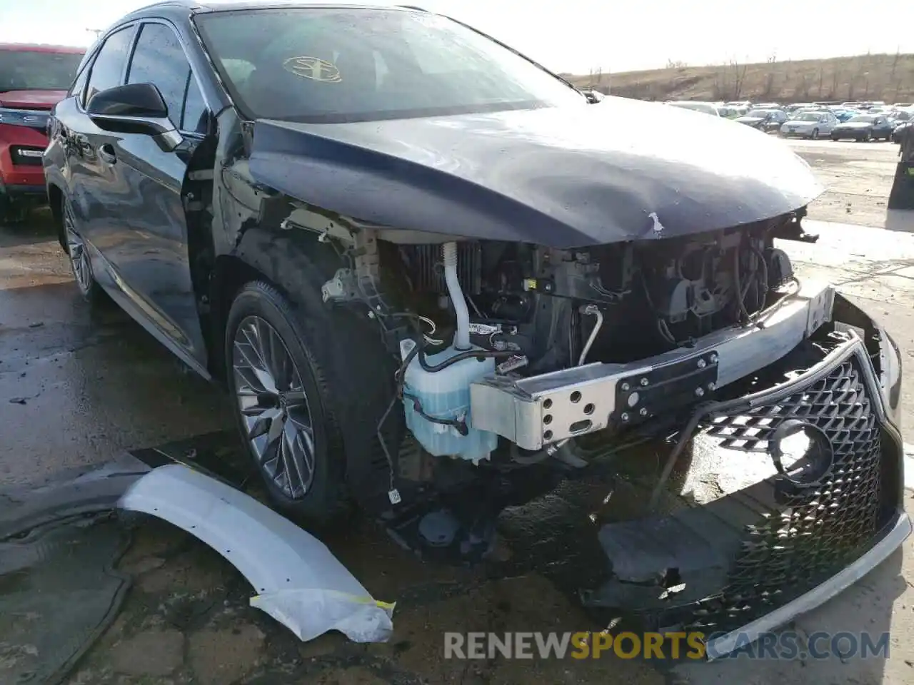 1 Photograph of a damaged car 2T2YZMDA8MC265971 LEXUS RX350 2021