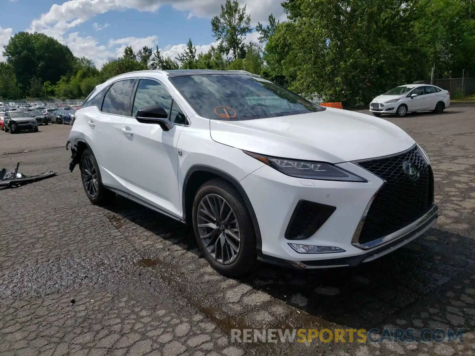 1 Photograph of a damaged car 2T2YZMDA8MC277411 LEXUS RX350 2021