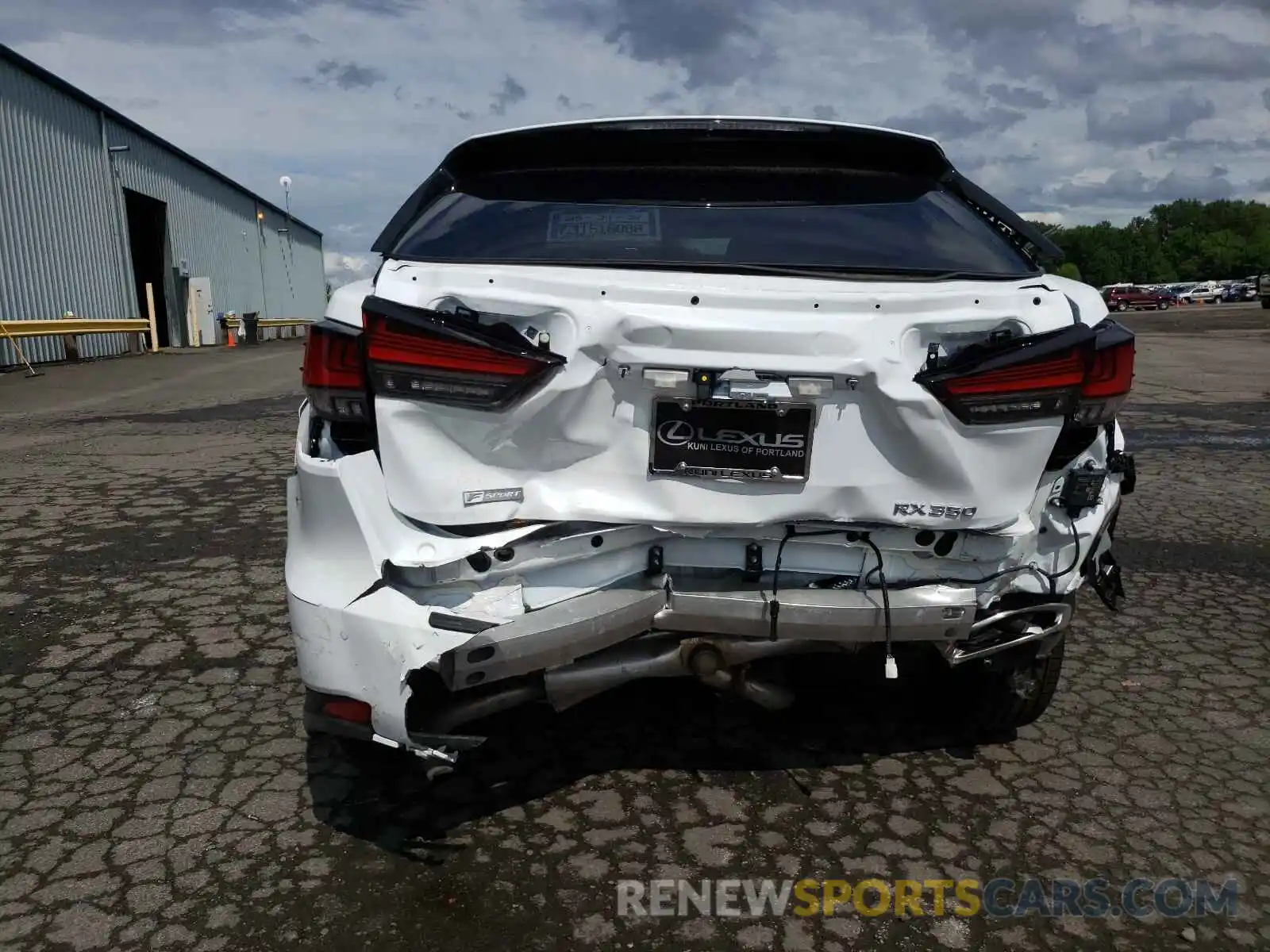 9 Photograph of a damaged car 2T2YZMDA8MC277411 LEXUS RX350 2021