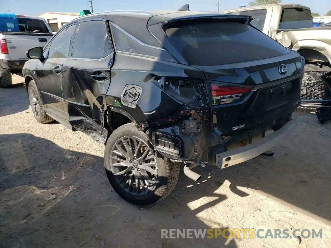 3 Photograph of a damaged car 2T2YZMDA8MC279823 LEXUS RX350 2021