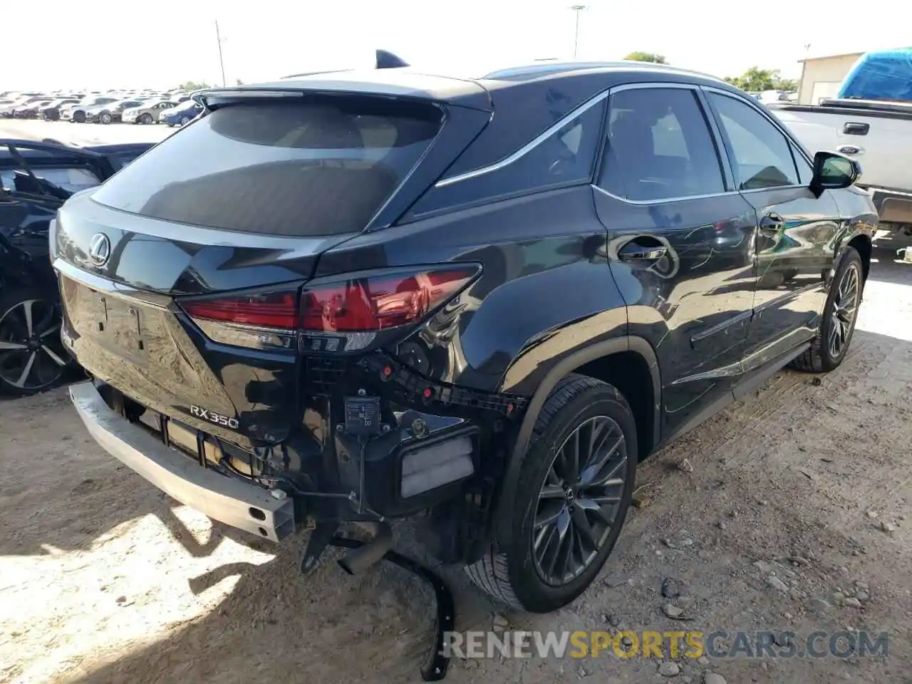 4 Photograph of a damaged car 2T2YZMDA8MC279823 LEXUS RX350 2021