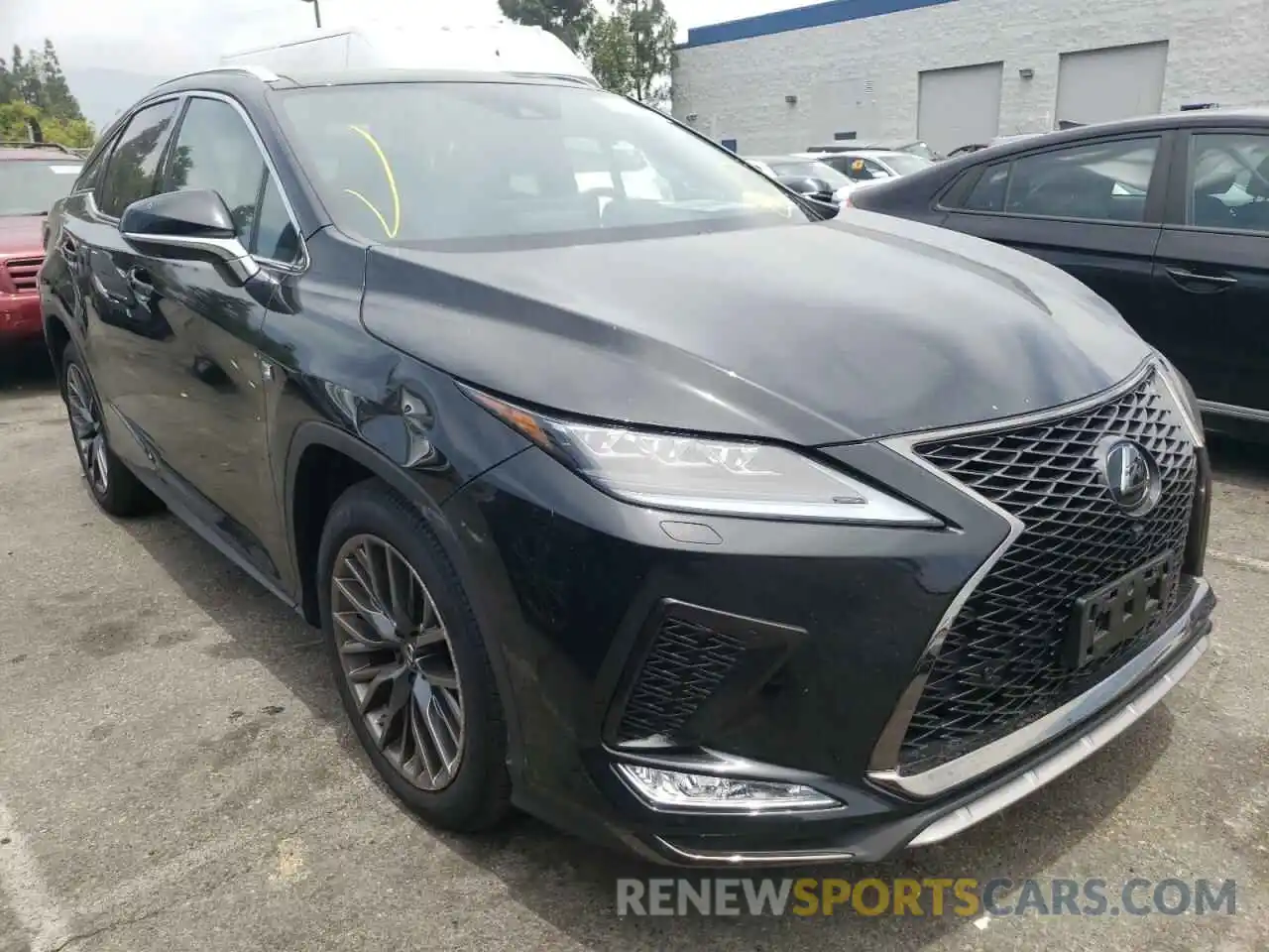 1 Photograph of a damaged car 2T2YZMDA8MC285220 LEXUS RX350 2021