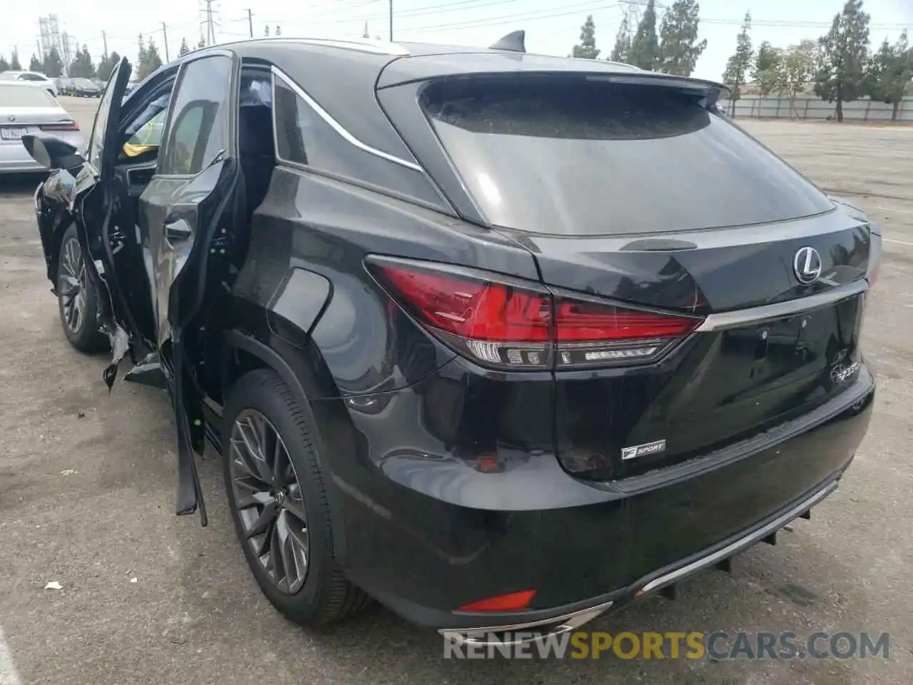 3 Photograph of a damaged car 2T2YZMDA8MC285220 LEXUS RX350 2021