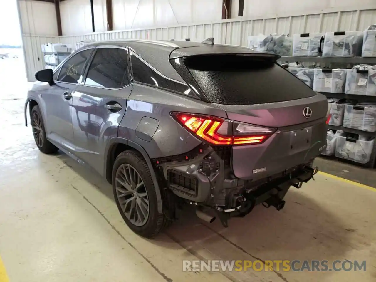 3 Photograph of a damaged car 2T2YZMDA8MC295598 LEXUS RX350 2021