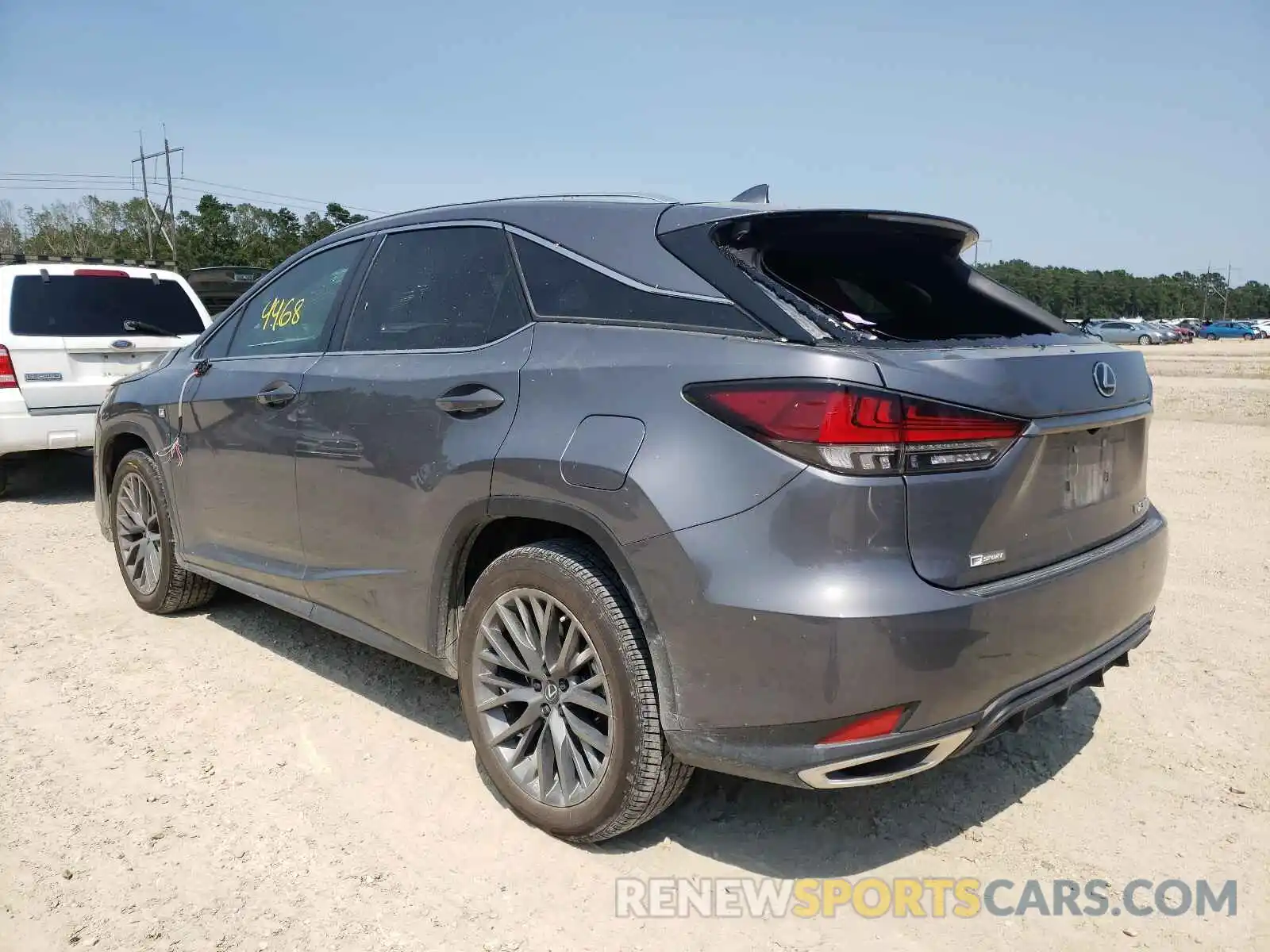 3 Photograph of a damaged car 2T2YZMDA9MC268006 LEXUS RX350 2021