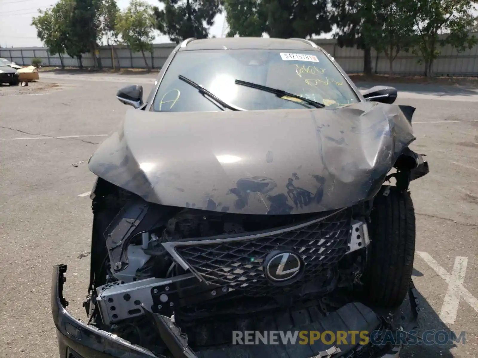 9 Photograph of a damaged car 2T2YZMDAXMC277197 LEXUS RX350 2021