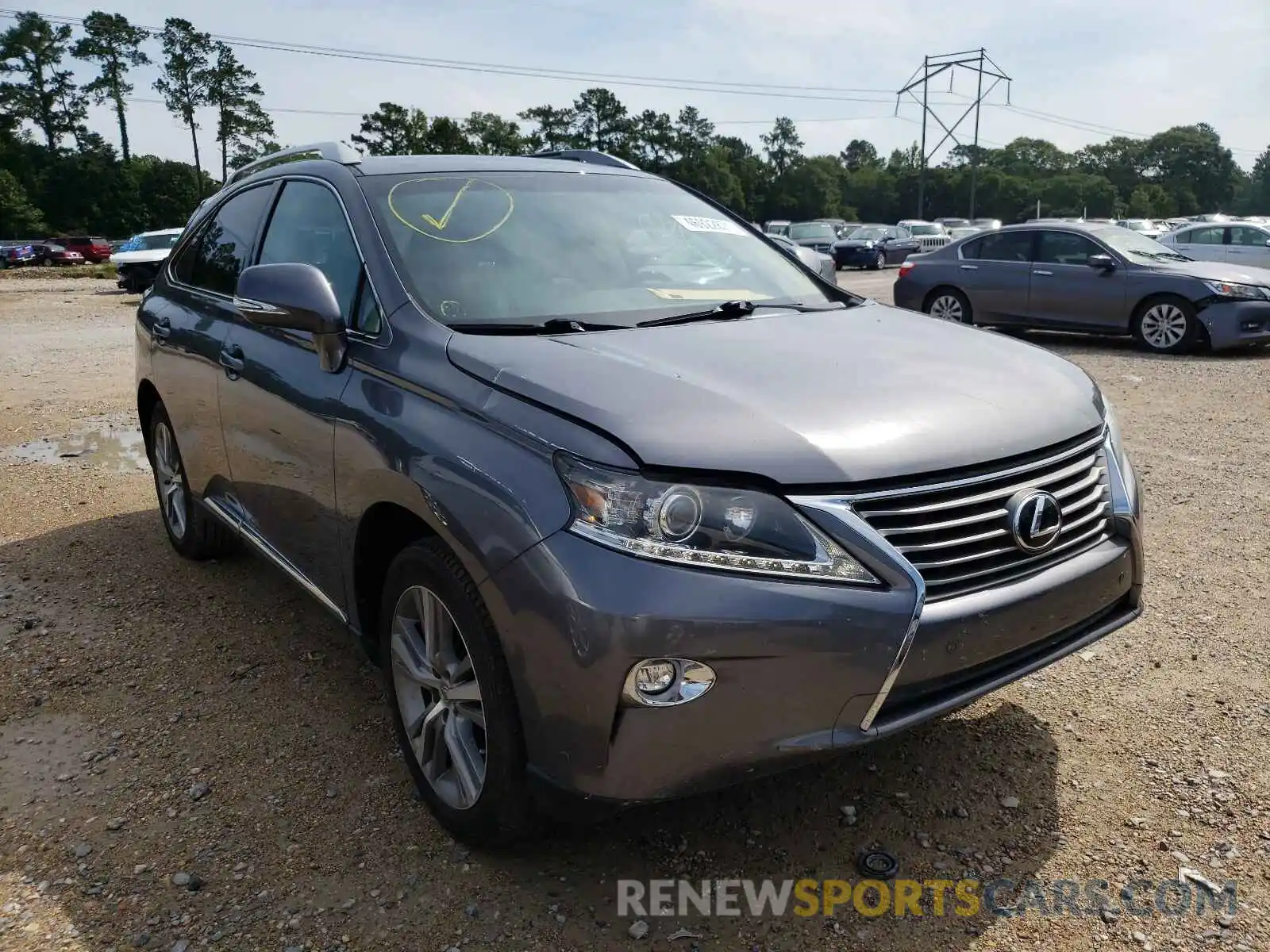 1 Photograph of a damaged car 2T2ZK1BA1FC157785 LEXUS RX350 2021