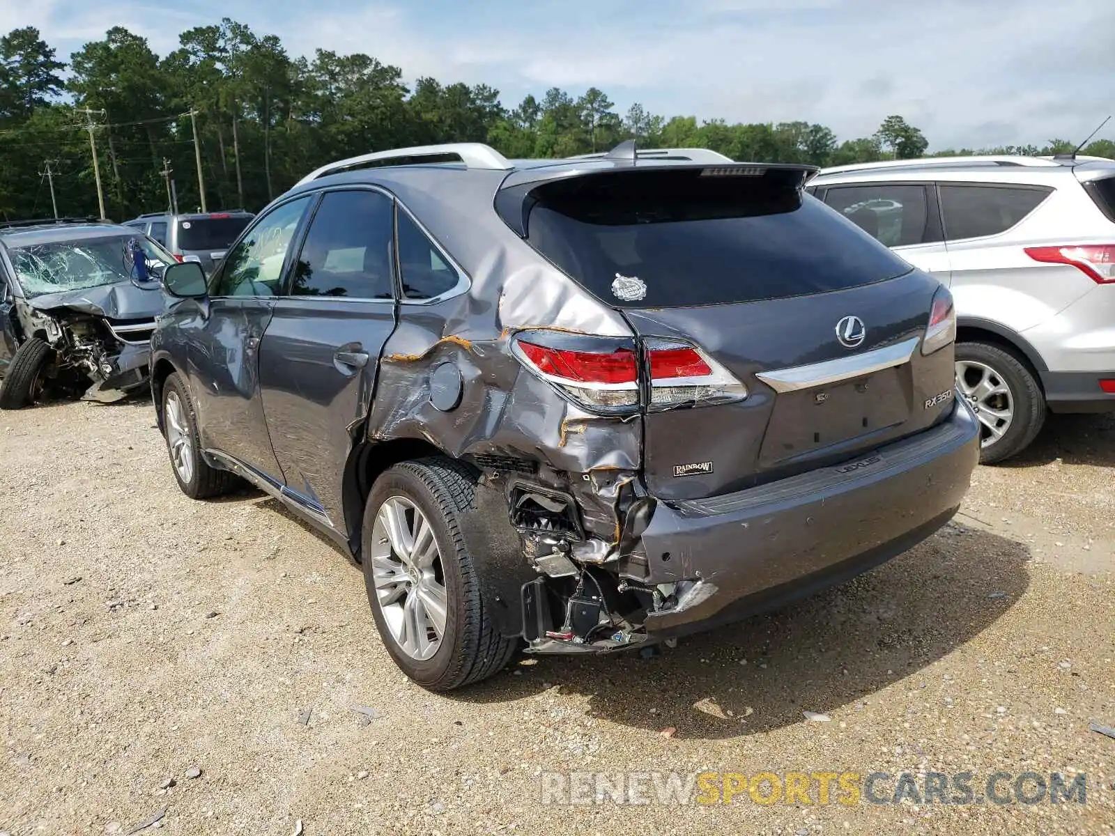 3 Photograph of a damaged car 2T2ZK1BA1FC157785 LEXUS RX350 2021