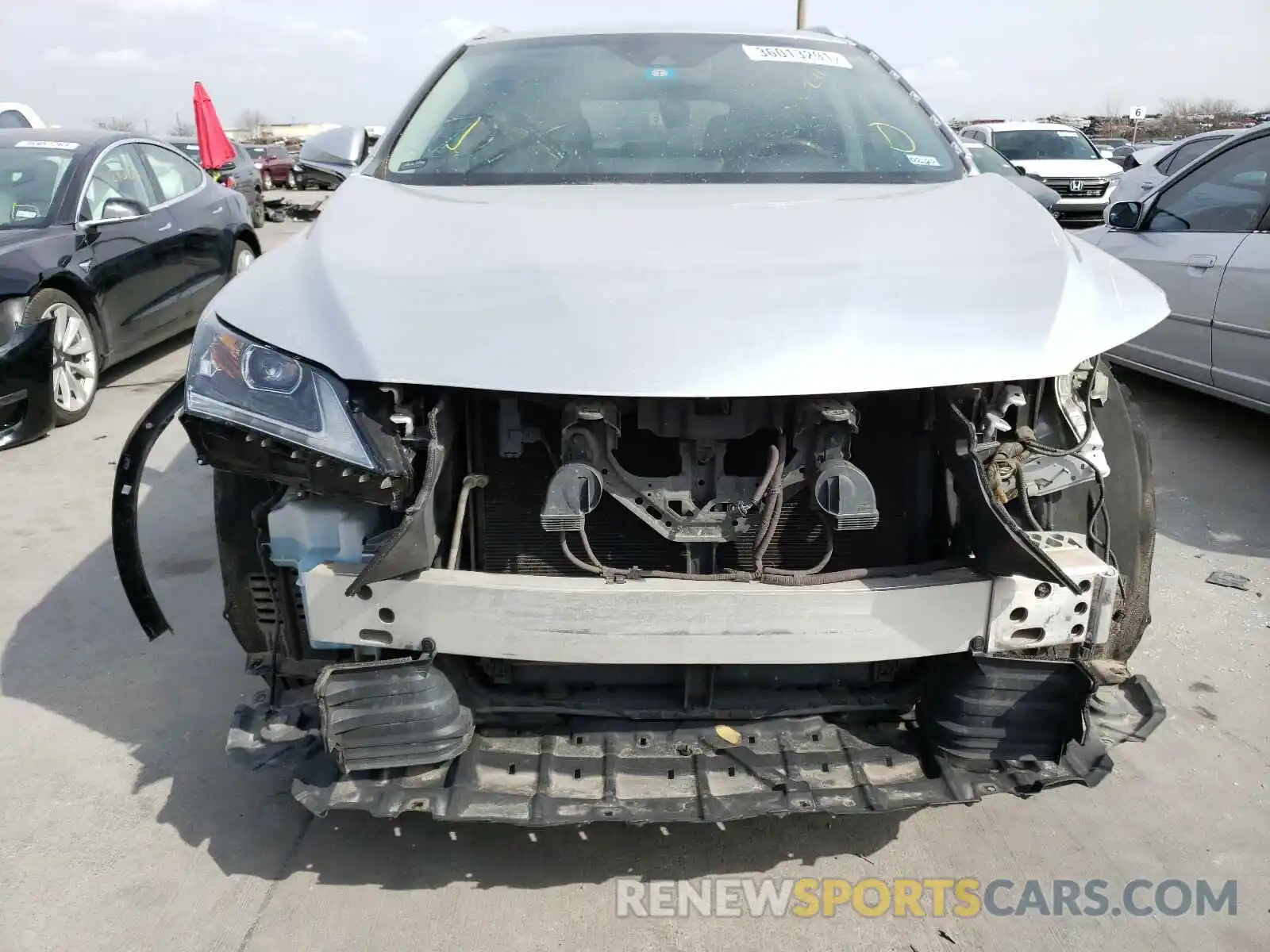 9 Photograph of a damaged car 2T2ZZMCA7GC008181 LEXUS RX350 2021