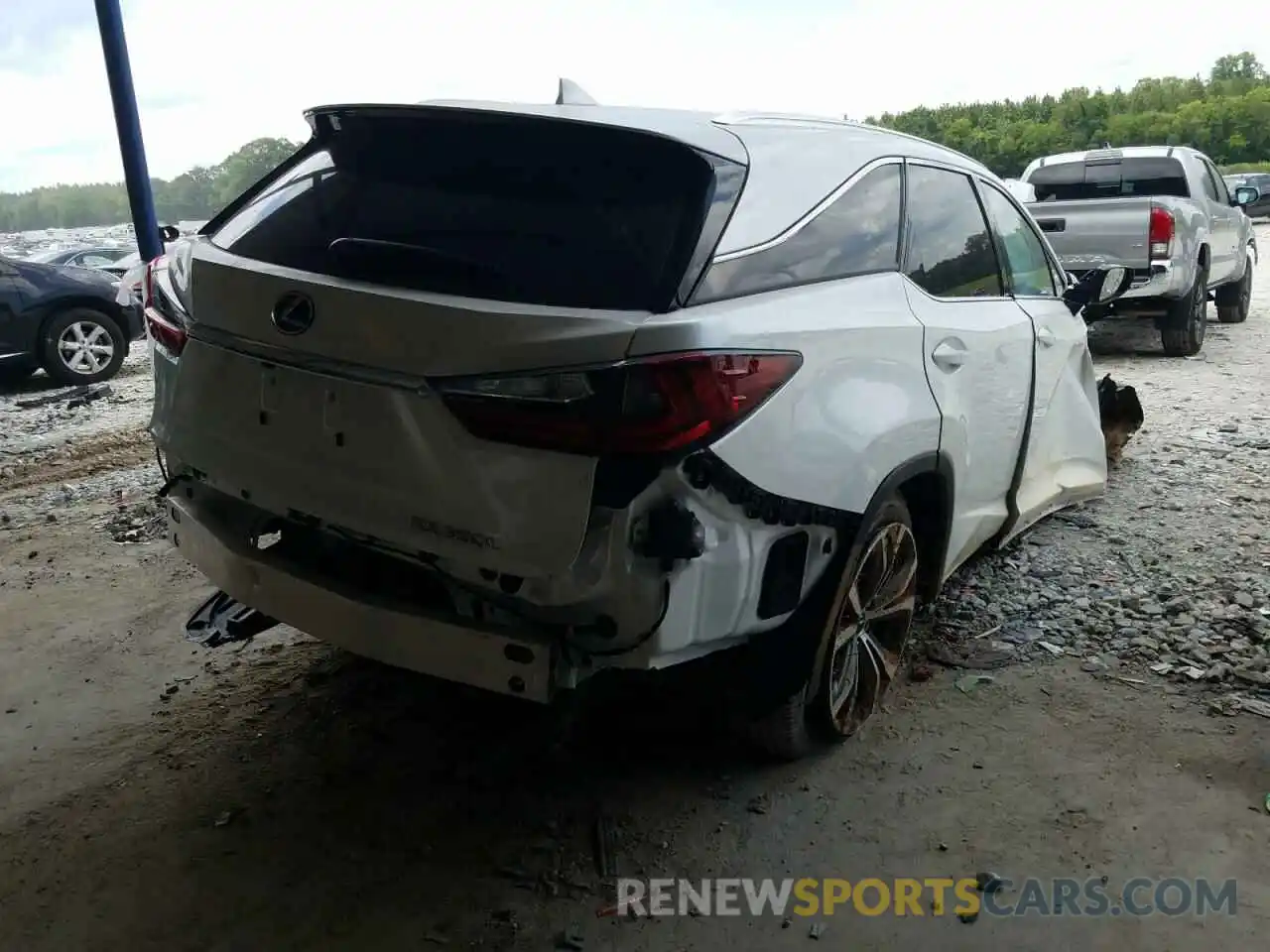 4 Photograph of a damaged car JTJHZKEA1M2018925 LEXUS RX350 2021